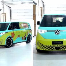 VW ID. Buzz Mystery Machine Mod Scooby Doo