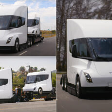 Jay Leno Tesla Semi Truck Haul