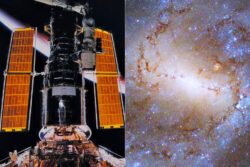 Hubble Observes Glowing Barred Spiral Galaxy NGC 685 Located 58 Million