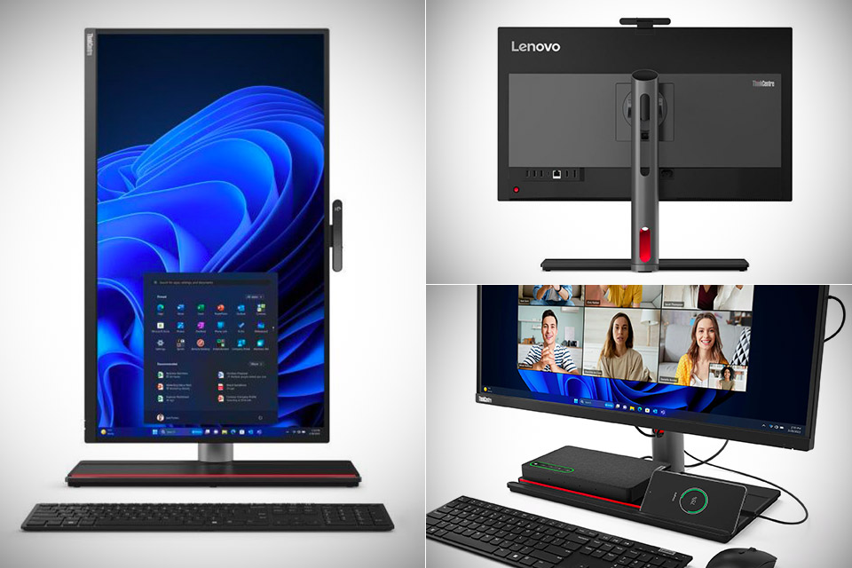 Lenovo ThinkCentre M90a Pro Gen 4 All in One PC Has 27 Display That 