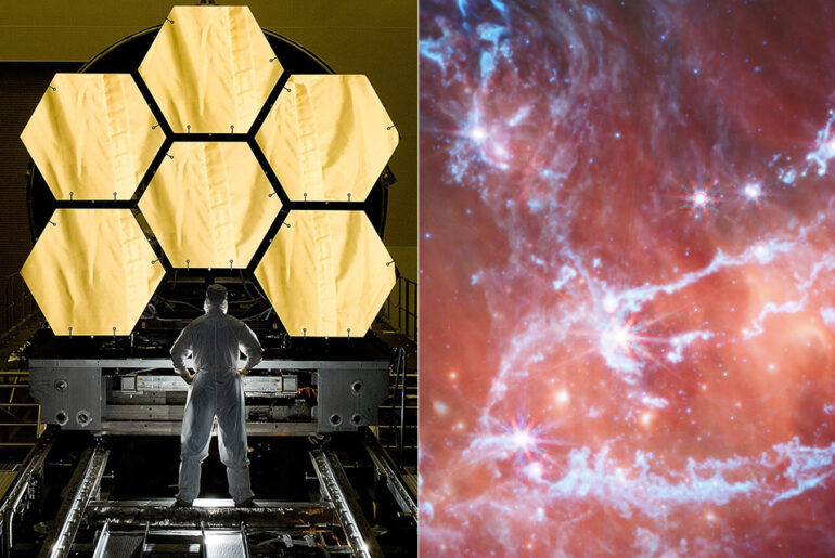 James Webb Space Telescope NGC 346 Small Magellanic Cloud