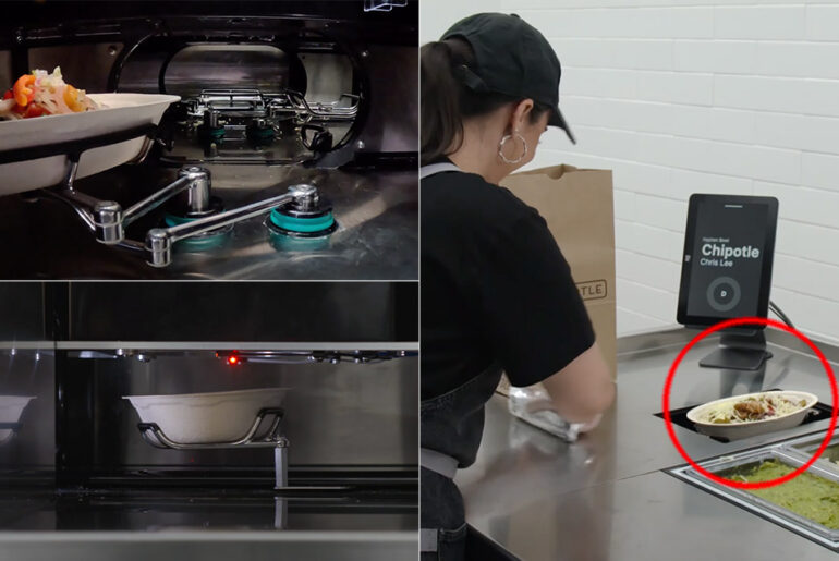 Chipotle Automated Burrito Bowl Robot Digital Makeline