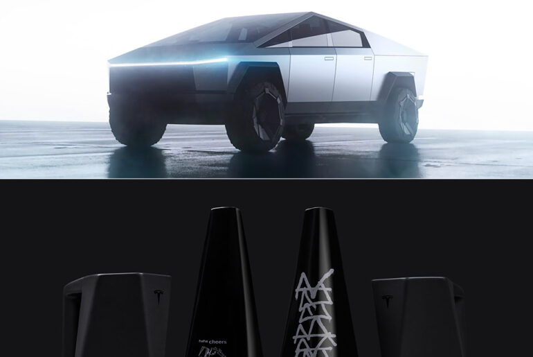 Tesla CyberBeer + CyberStein Set Cybertruck Price