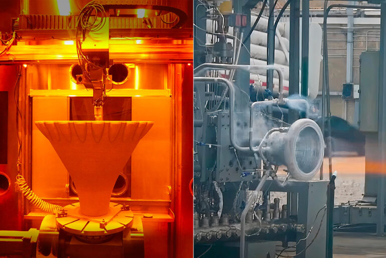 NASA 3D Prints Aluminum Rocket Nozzle