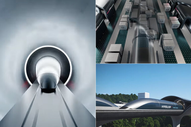 HyperloopTT Express Freight Cargo Speed
