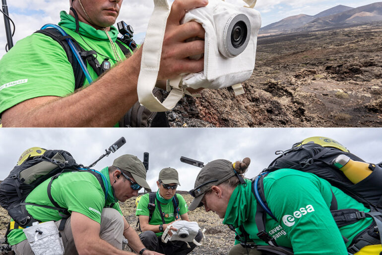 ESA Handheld Universal Lunar Camera HULC Artemis Moon Missions