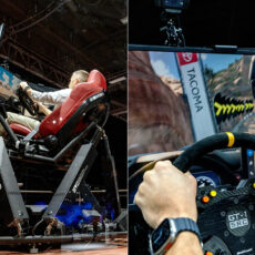 Toyota Tacoma IsoDynamic Performance Seat Racing Simulator SEMA 2023