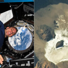 ISS Astronaut Skull Rock Space