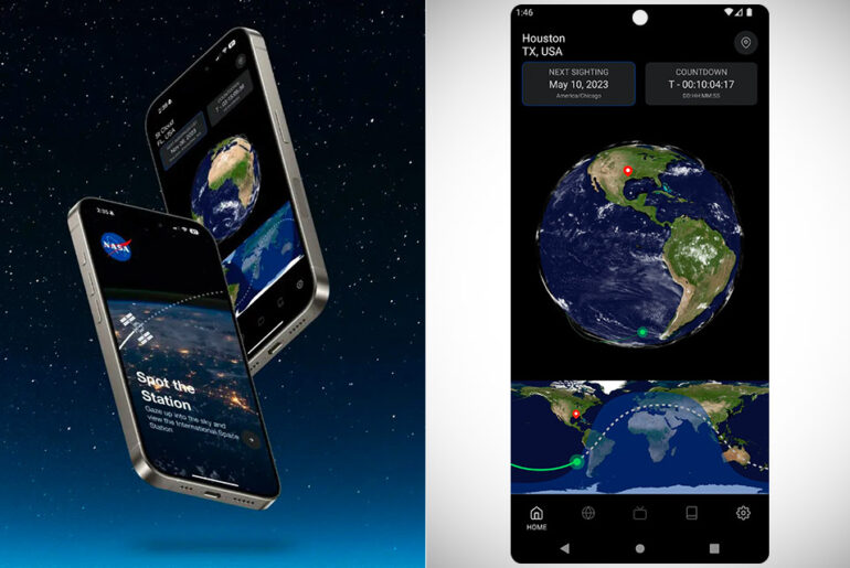 NASA Spot the Station App Locate ISS