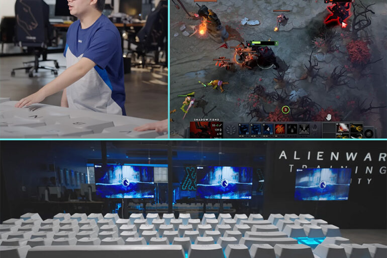 Alienware 16-Foot Mechanical Keyboard DOTA 2