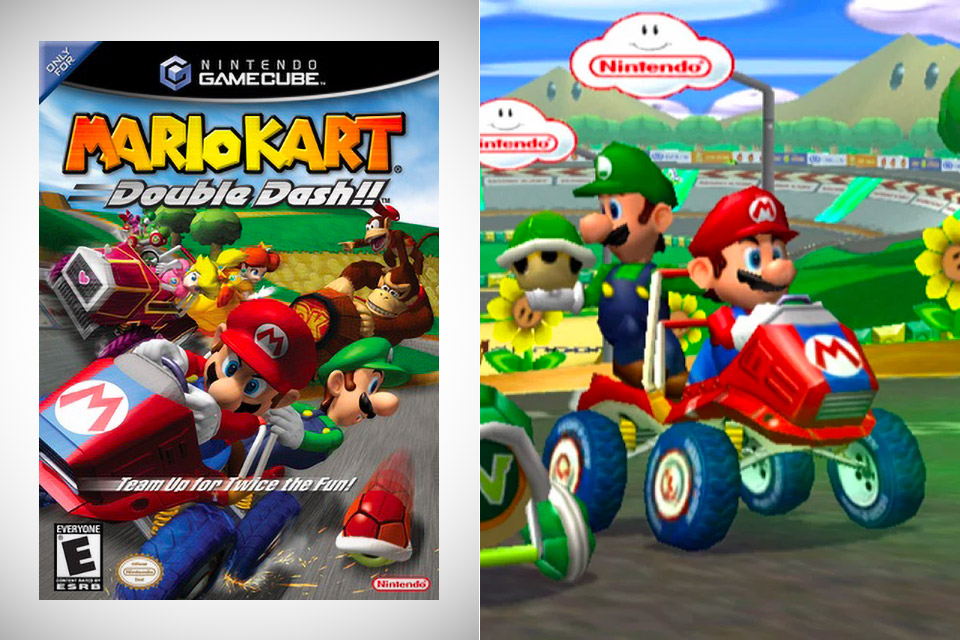 Mario Kart Double Dash Print Ad – Original Gamecube Promo Poster, 2003