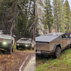 Tesla Cybertruck RC Off-Road Tahoe National Forest