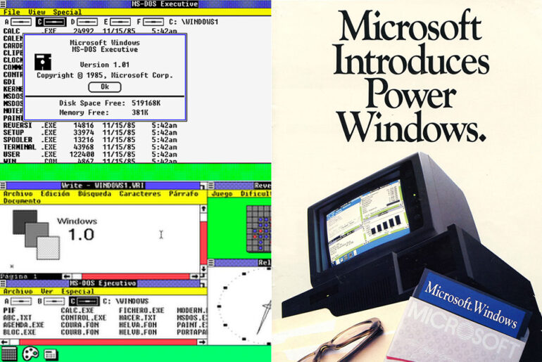 Windows 1.0 Unveiled 40-Years-Ago Bill Gates