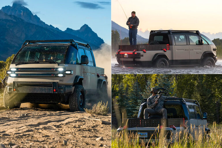Canoo The American Bulldog Electric Pickup Truck Reveal
