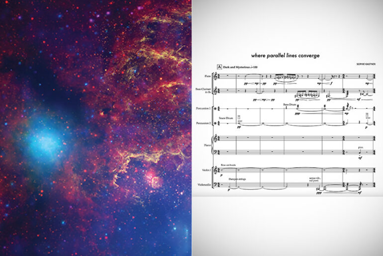 NASA Telescope Data Music Where Parallel Lines Converge