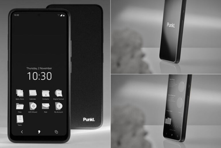 Punkt MC02 Smartphone Apostrophy OS