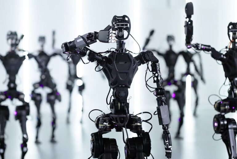 Fourier GR-1 Humanoid Robot Production