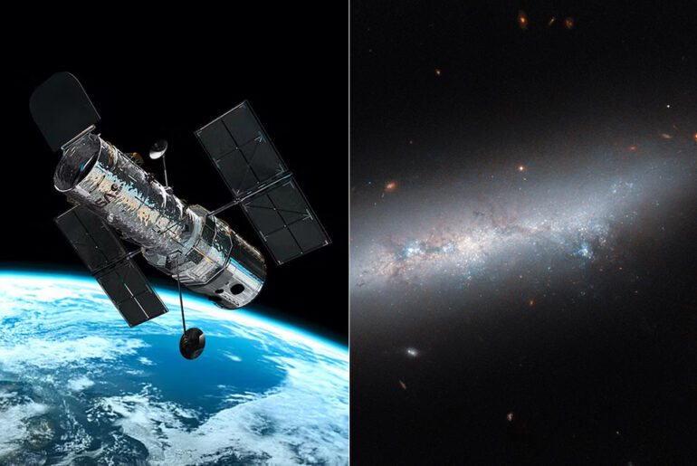 Hubble Irregular Galaxy NGC 2814