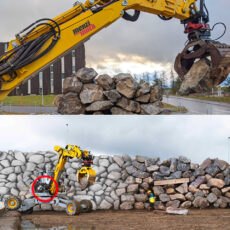 ETH Zurich Autonomous Excavator Build Stone Wall