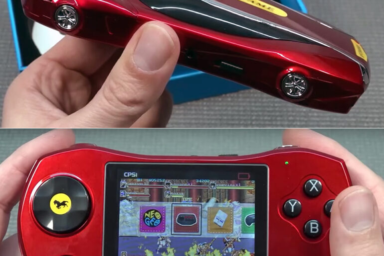 F2 Gaming Emulation Handheld Toy Car