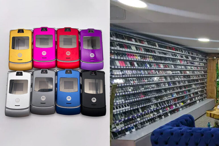 Andrei Bilbie Argentis Guinness World Record Largest Mobile Phone Collection
