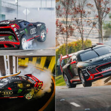 Ken Block Audi S1 Hoonitron Mexico City Electrikhana Two