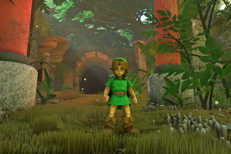 Zelda Ocarina of Time Unreal Engine 5 Remake DLSS 3