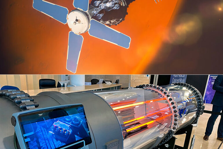 Rolls-Royce Nuclear Space Micro Reactor Model
