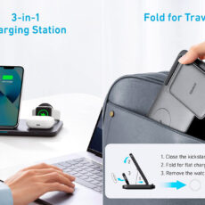 Anker Foldable 3-in-1 Wireless Charging Station 335