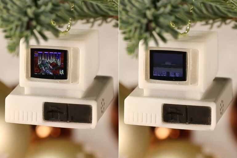 DOOM Christmas Ornament 20 Strange Ways to Play