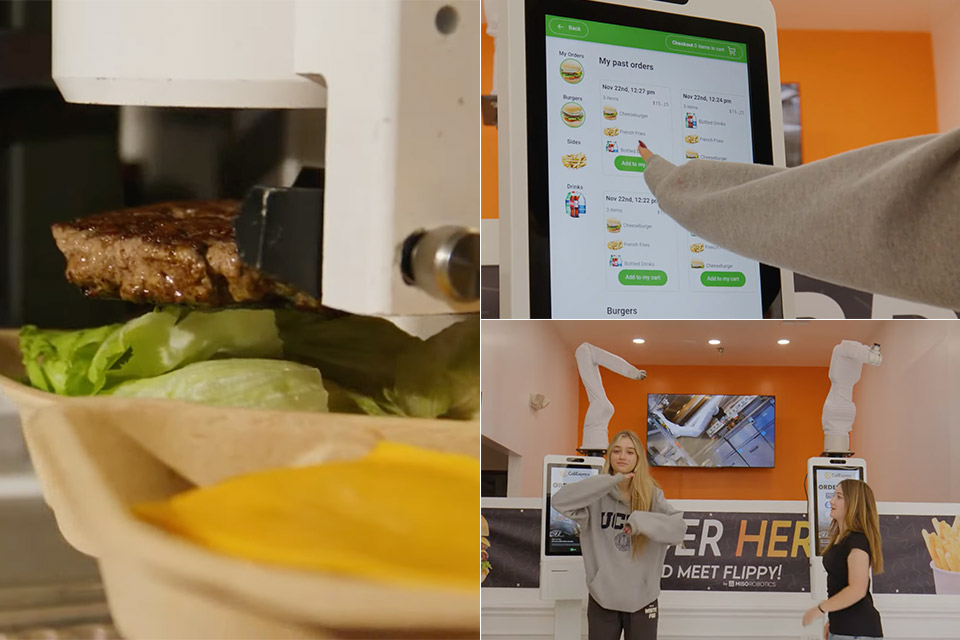 CaliExpress by Flippy First Fully Autonomous Restaurant AI Robots