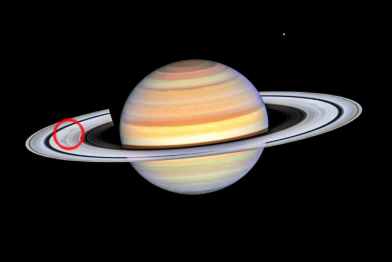 Hubble Space Telescope Spoke Season Saturn Rings 2023