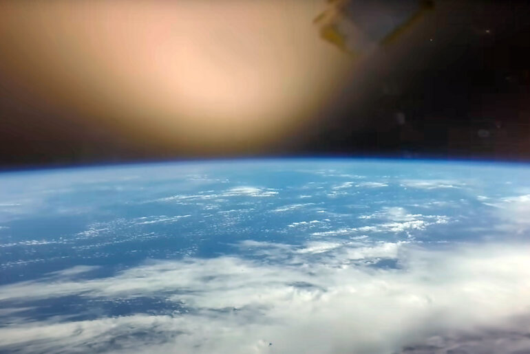 NASA Orion Spacecraft Reentry Earth Artemis I