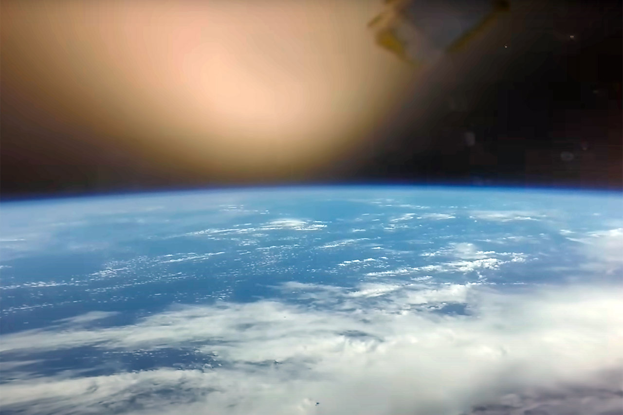 NASA Orion Spacecraft Reentry Earth Artemis I