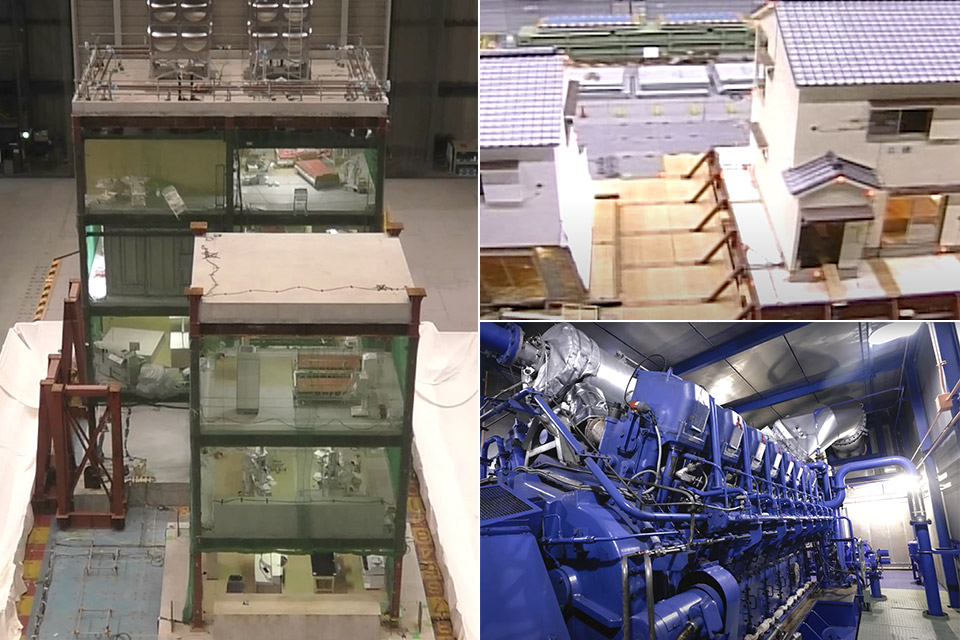 Largest Earthquake Simulator Japan