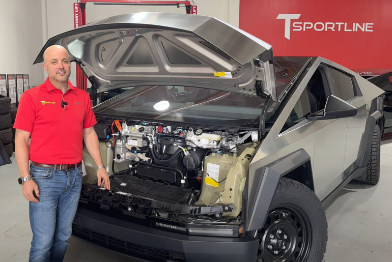 T Sportline Dissect Tesla Cybertruck Teardown
