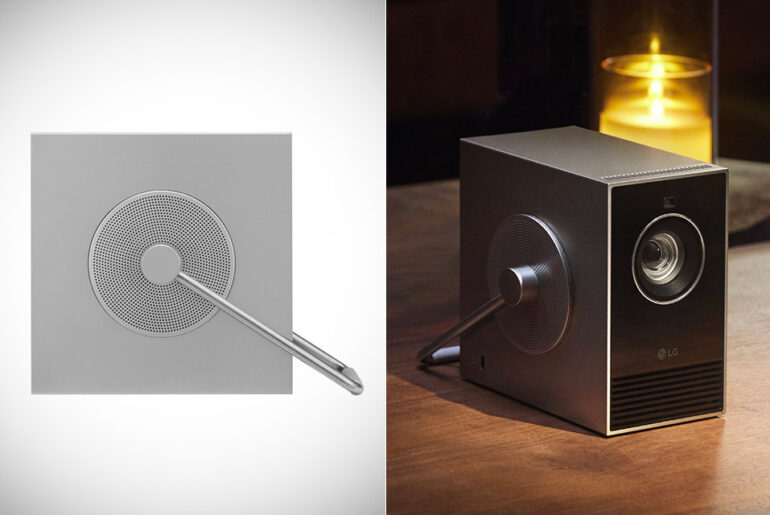 LG CineBeam Qube 4K Projector Transforms Any Room Into a Cinema