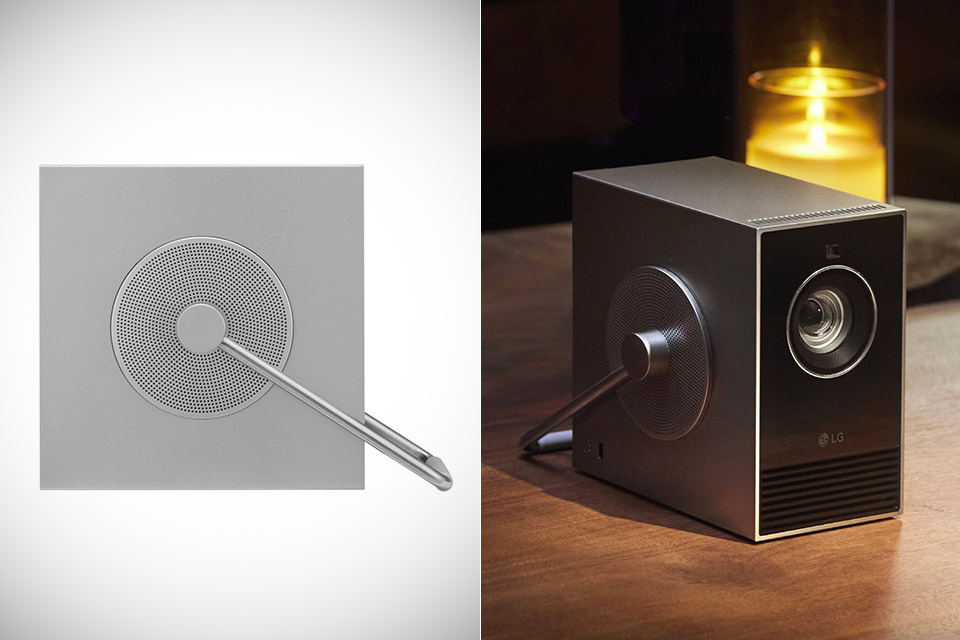 LG CineBeam Qube 4K Projector