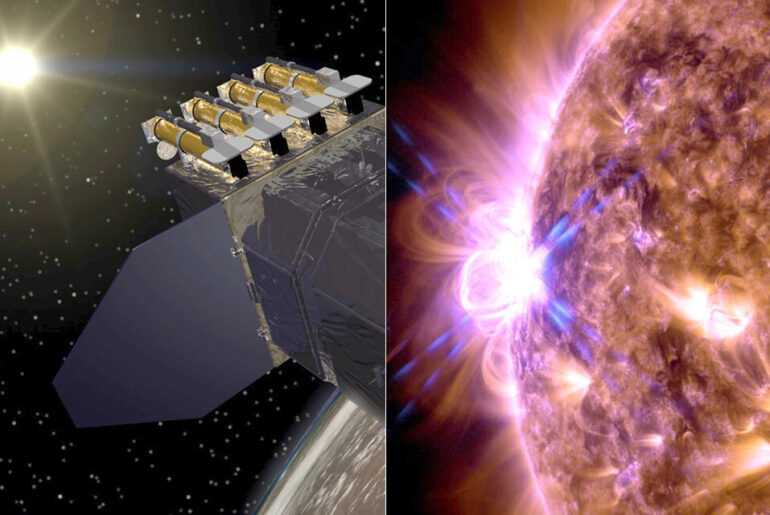 NASA Solar Dynamics Observatory X-Class Flare New Year's Eve