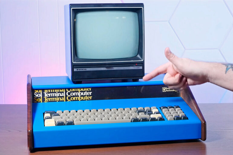 Fascinating Look Back at Sol20, the World's First Computer with a Builtin Keyboard and TV