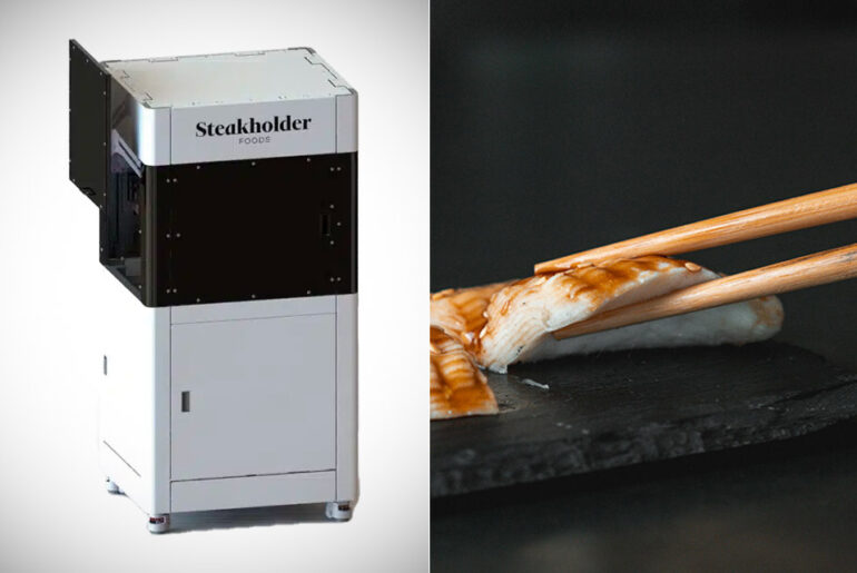 Steakholder Foods 3D-Printed Eel