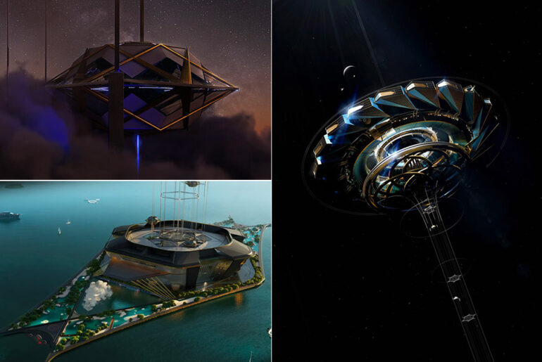 Jordan William Hugues Space Elevator Ascensio