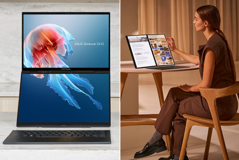 ASUS ZenBook Duo 2024 First AI-Powered 14-inch Dual-Screen Laptop
