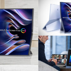 ASUS ZenScreen Fold OLED MQ17QH Portable Display