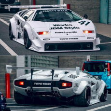 Liberty Walk LB Work Lamborghini Countach Tokyo Auto Salon