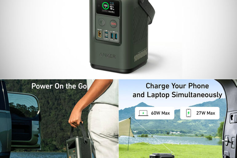 Anker 548 Power Bank with Light