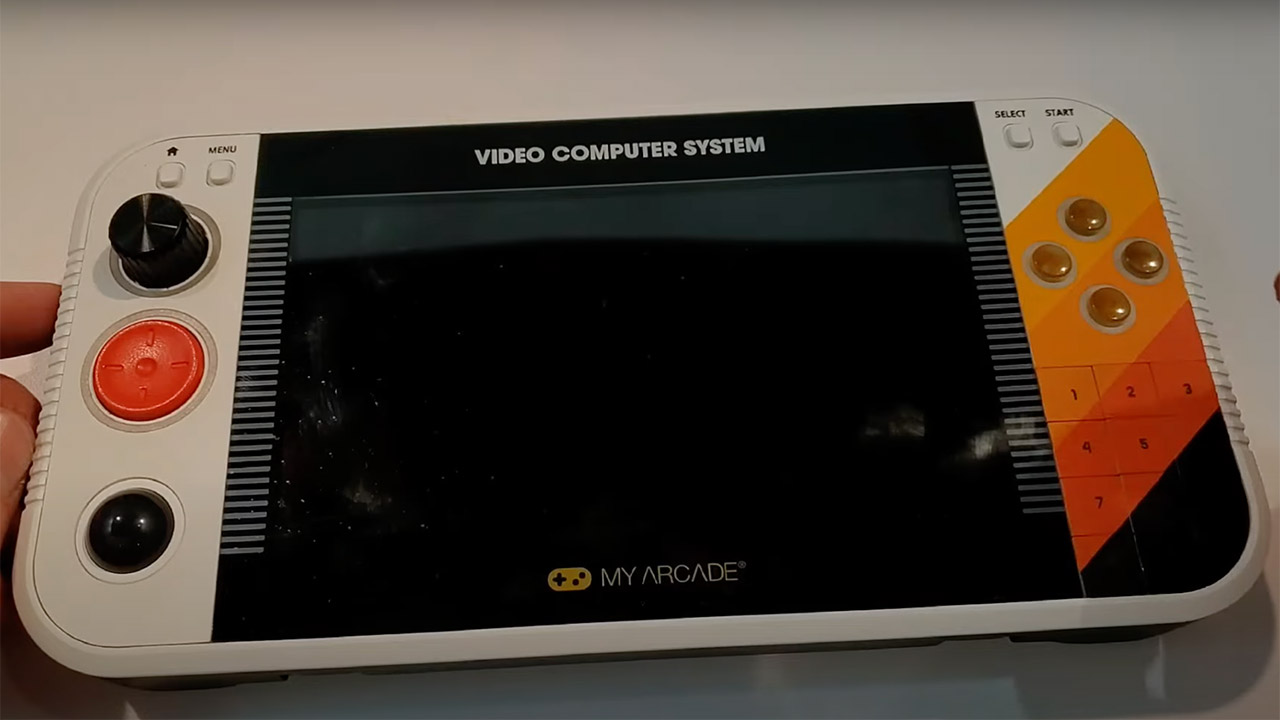 My Arcade X Atari Gamestation Portable Has Built in Trackball And 