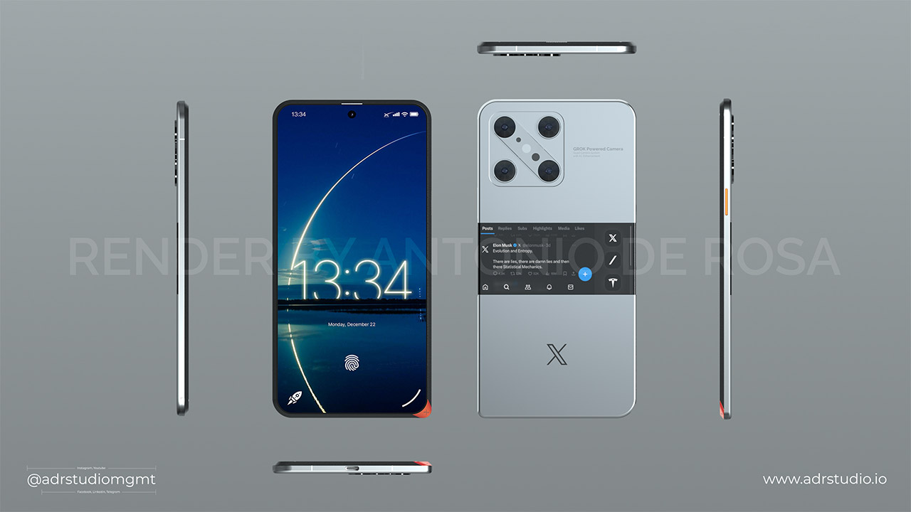 Elon Musk Smartphone Object-X
