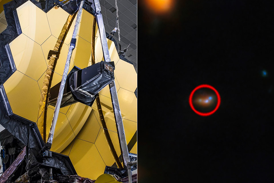James Webb Space Telescope Galaxy Mergers