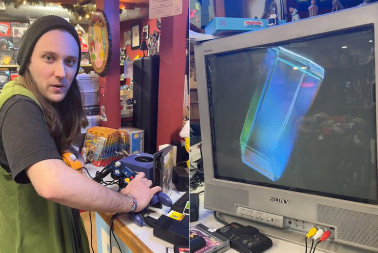Hidden Nintendo GameCube Easter Egg